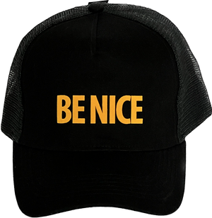 Be cool be nice hat sales